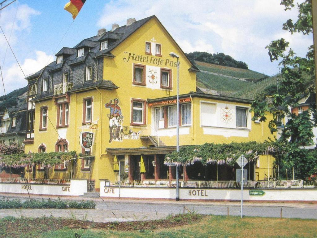Hotel Cafe Post Rüdesheim am Rhein Dış mekan fotoğraf
