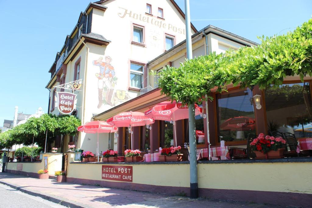 Hotel Cafe Post Rüdesheim am Rhein Dış mekan fotoğraf